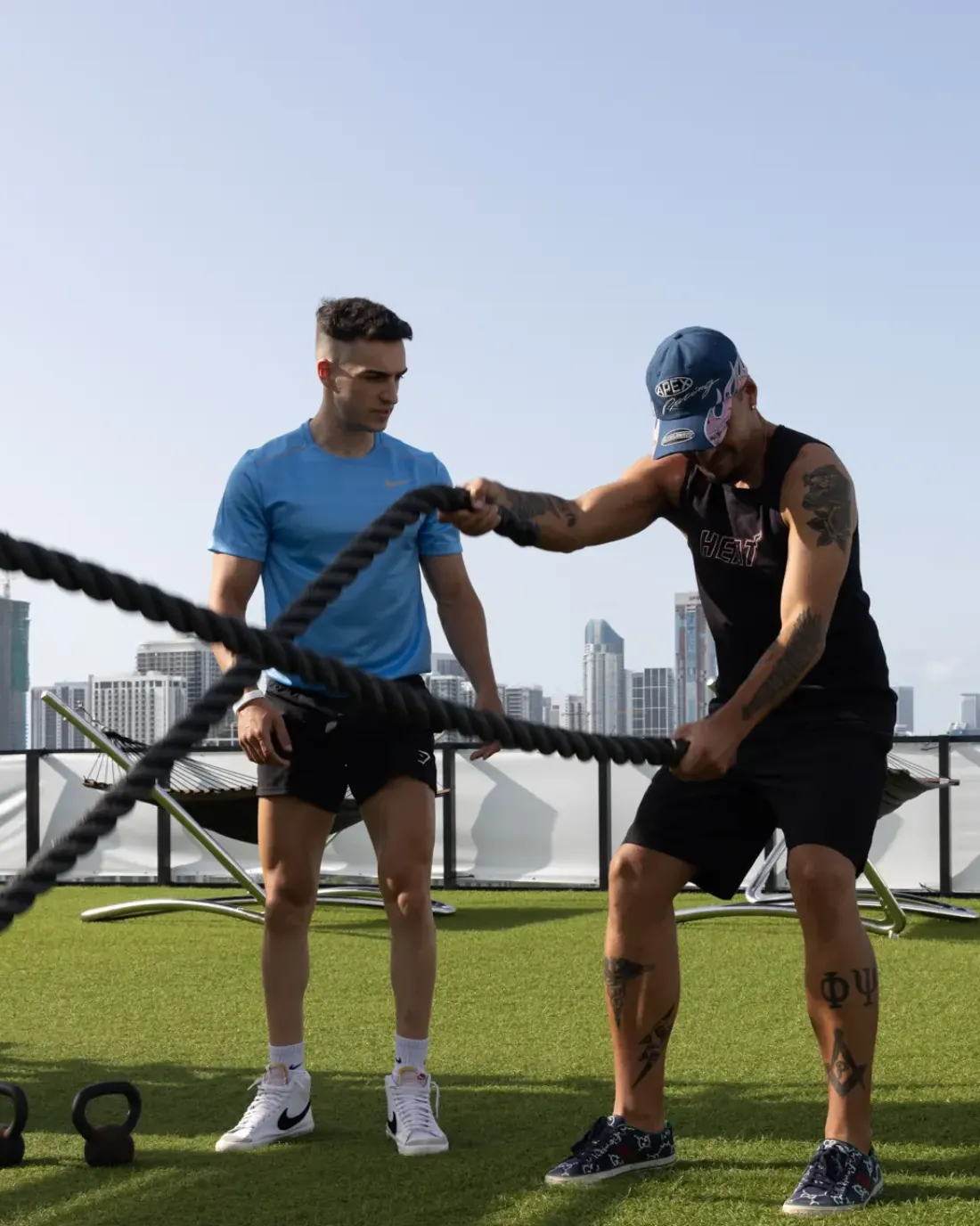 Private in-home personal training session in Miami — Castillo Private